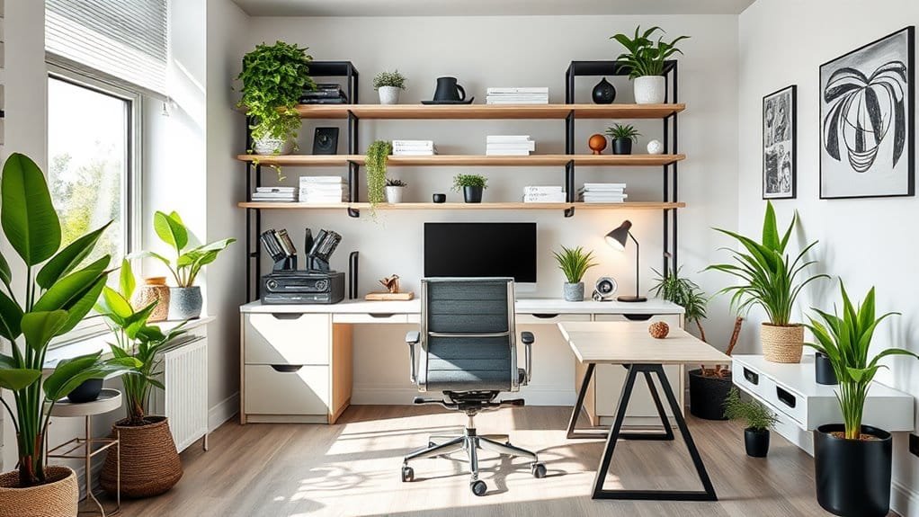 select appropriate furnishings