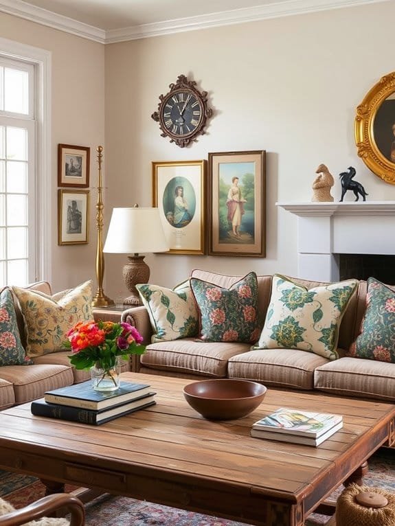 selecting vintage home decor