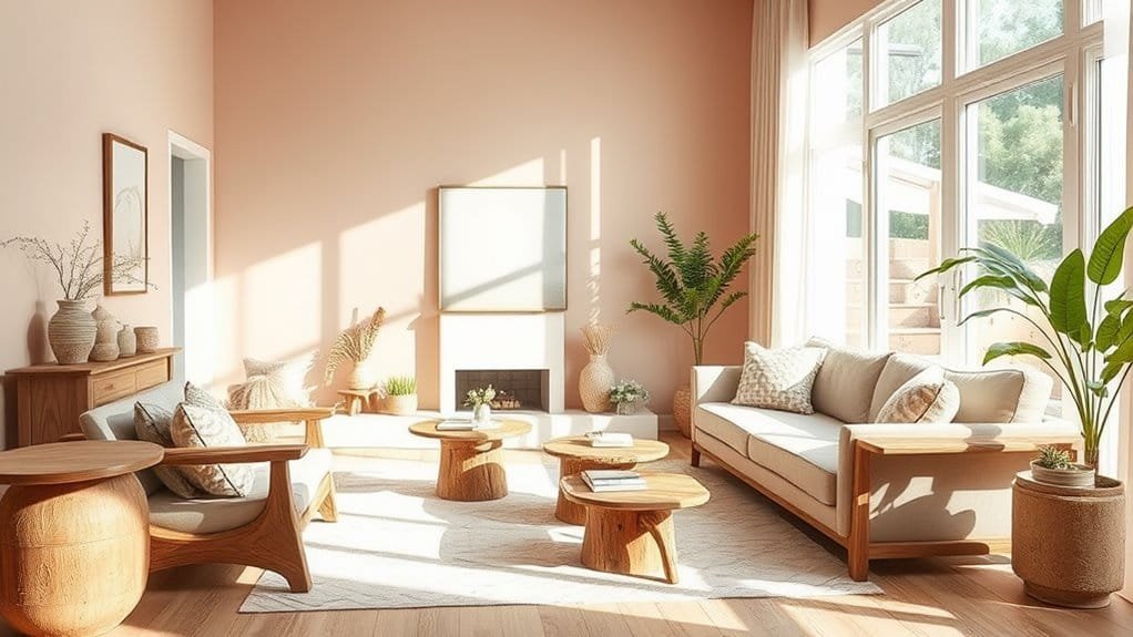 soft hues and textures