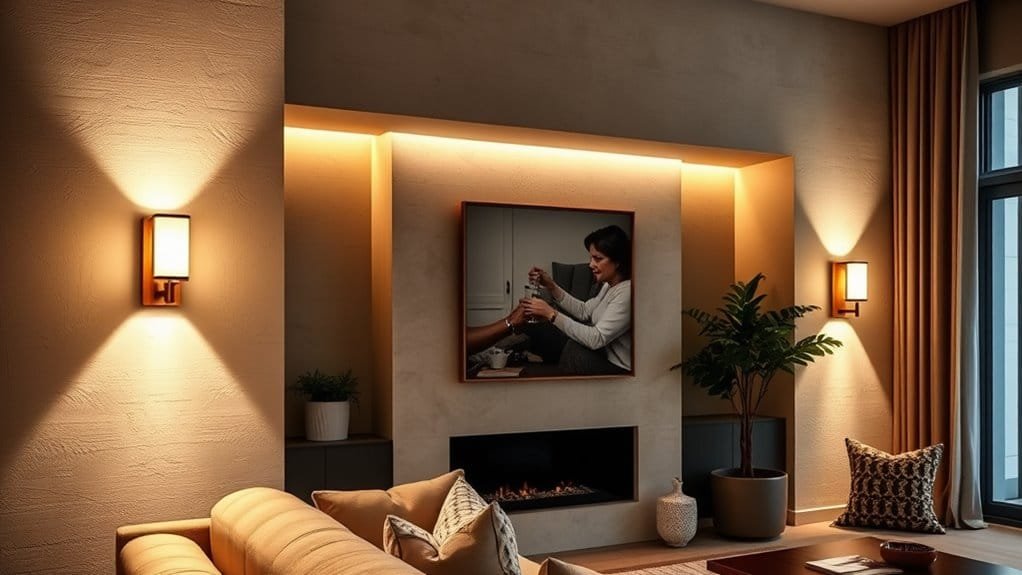 space saving wall sconces