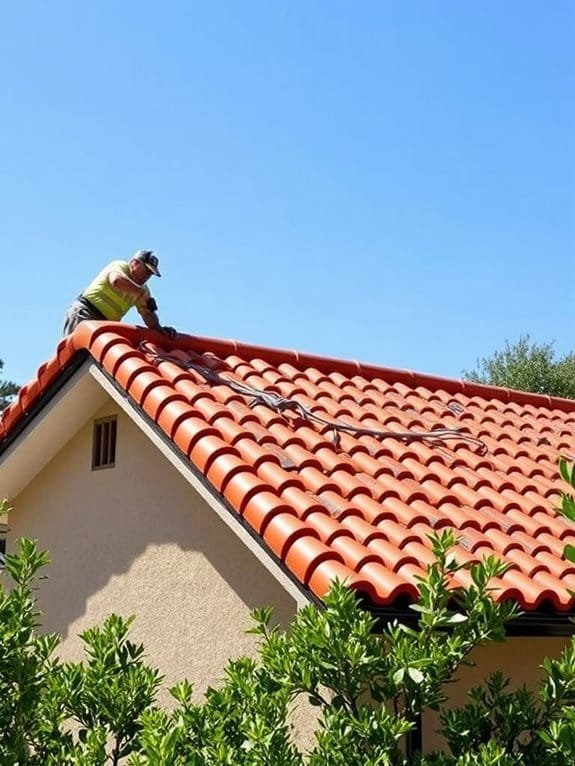 spanish mediterranean roof installation
