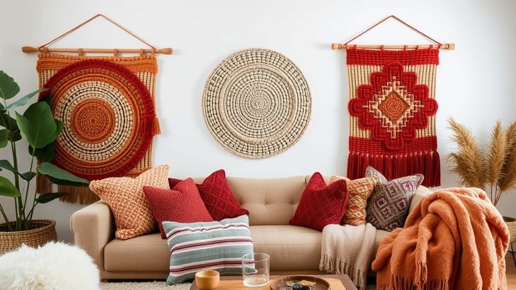 textile art home decor