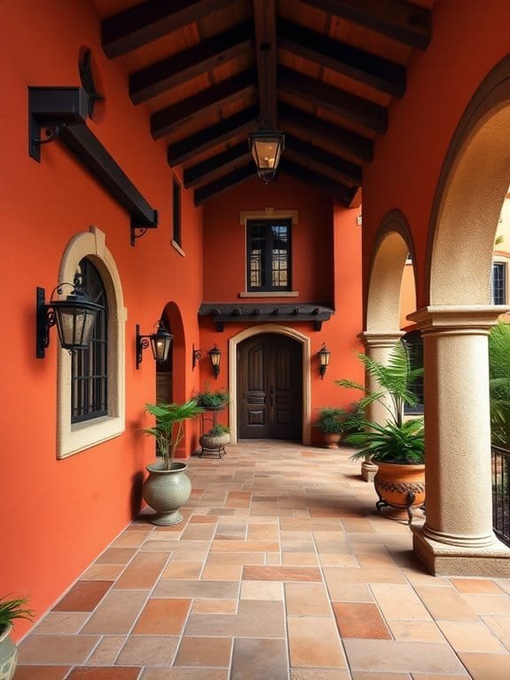 textural blend and contrast