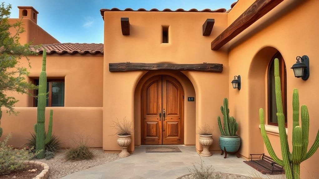 textured building material finishes