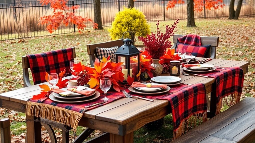 themed dining table decor