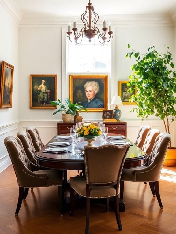 timeless elegance enhances interiors