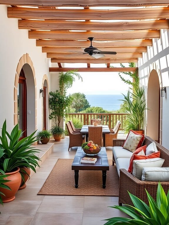 timeless mediterranean coastal colors