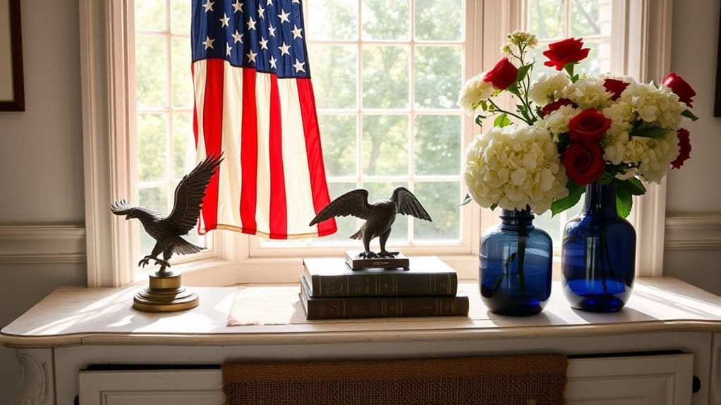 timeless patriotic home decor