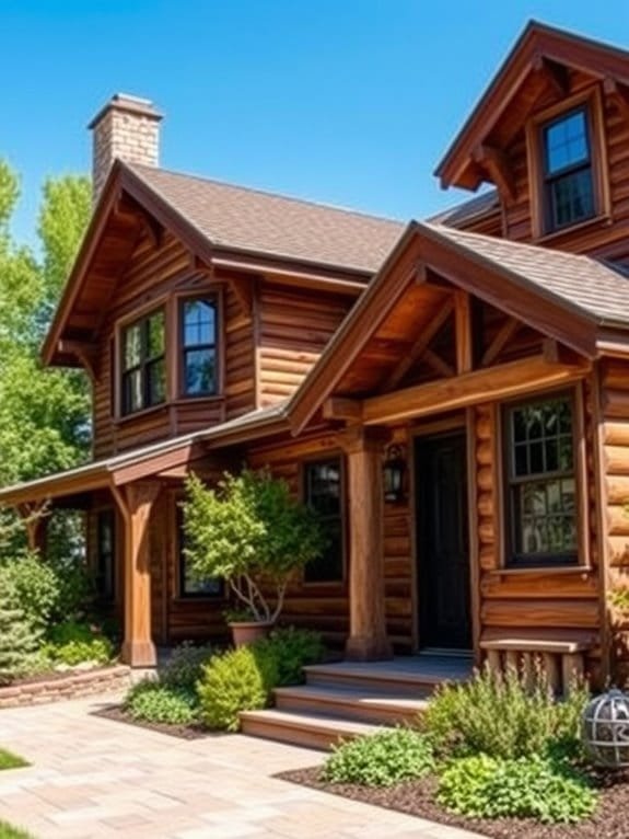 timeless wooden exterior designs