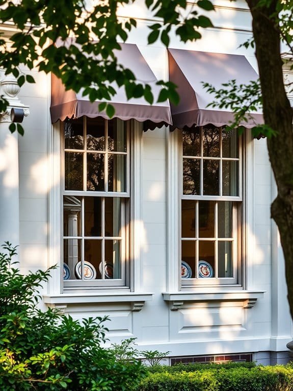 ventilated hinged window design