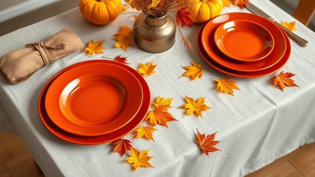 vibrant dining arrangements