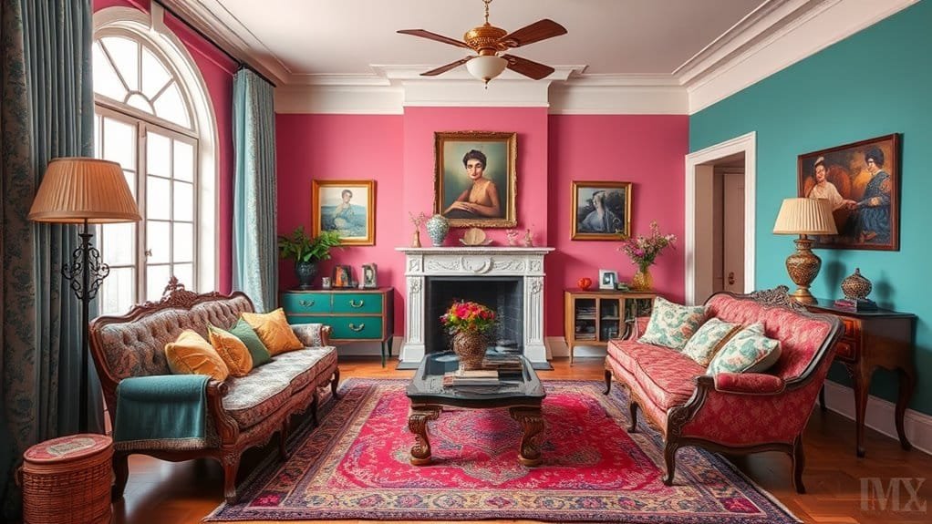 vibrant eclectic color combinations