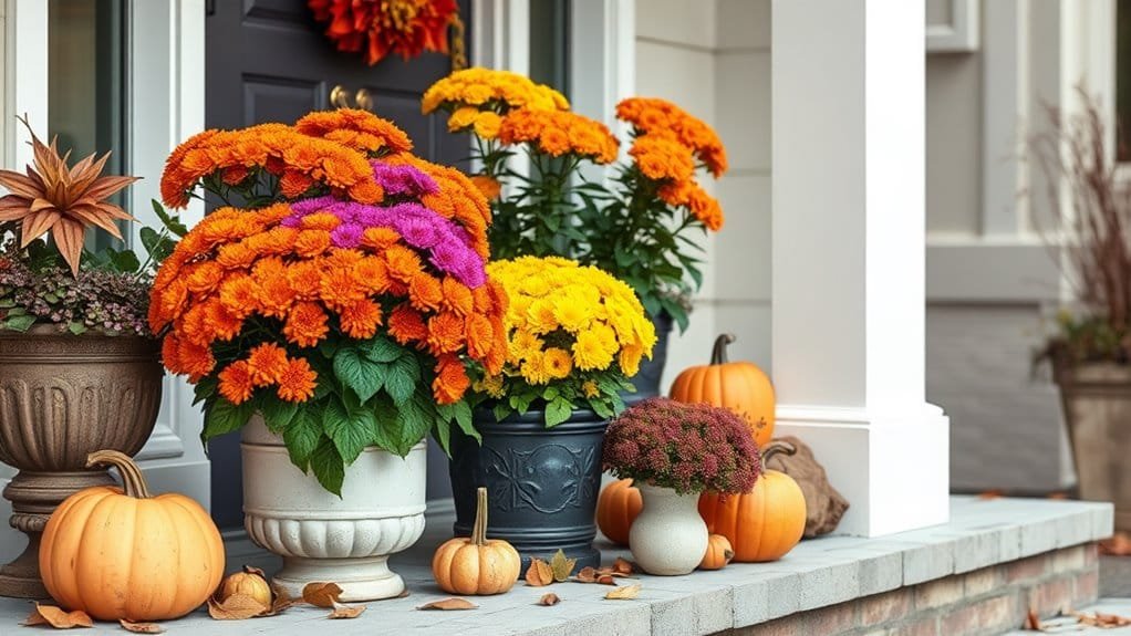 vibrant floral display today