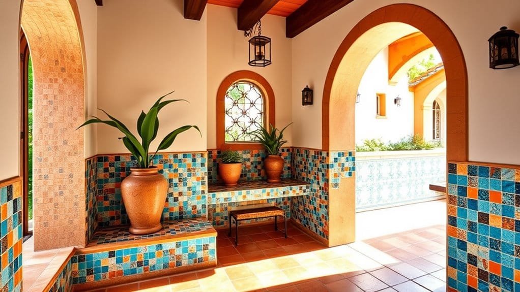 vibrant mosaic color combinations