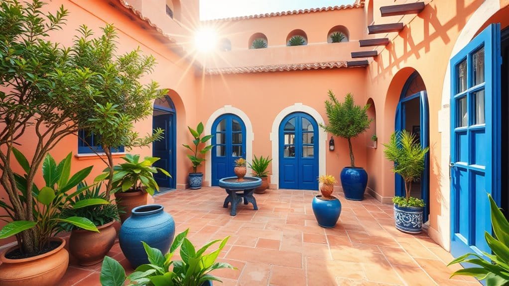 vibrant outdoor color schemes