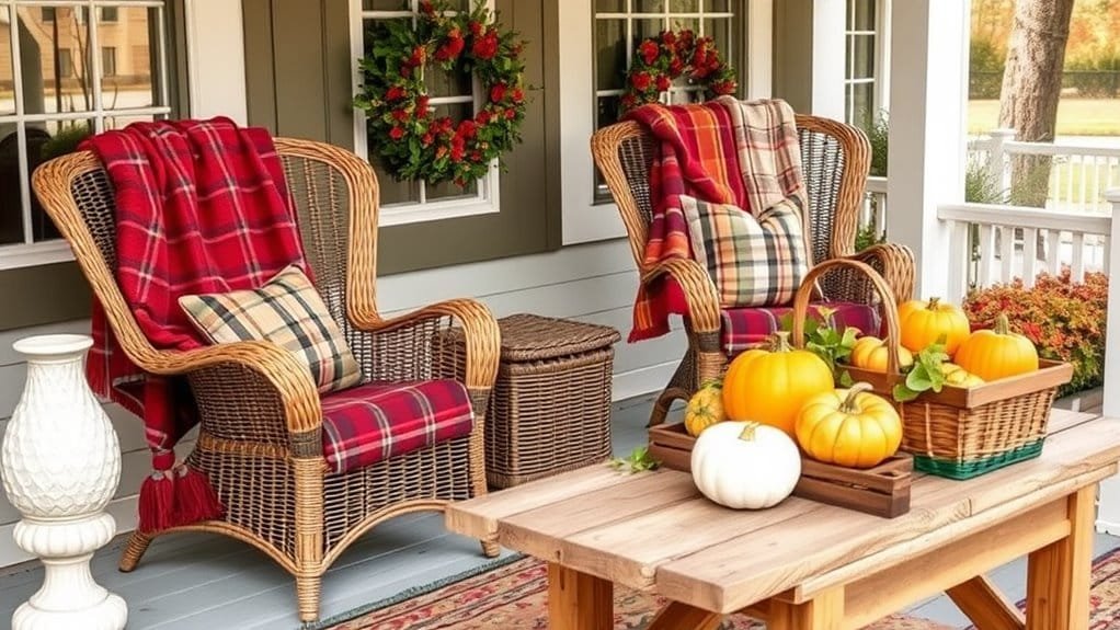 warm and inviting fabrics