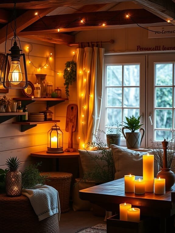 warm and inviting illumination