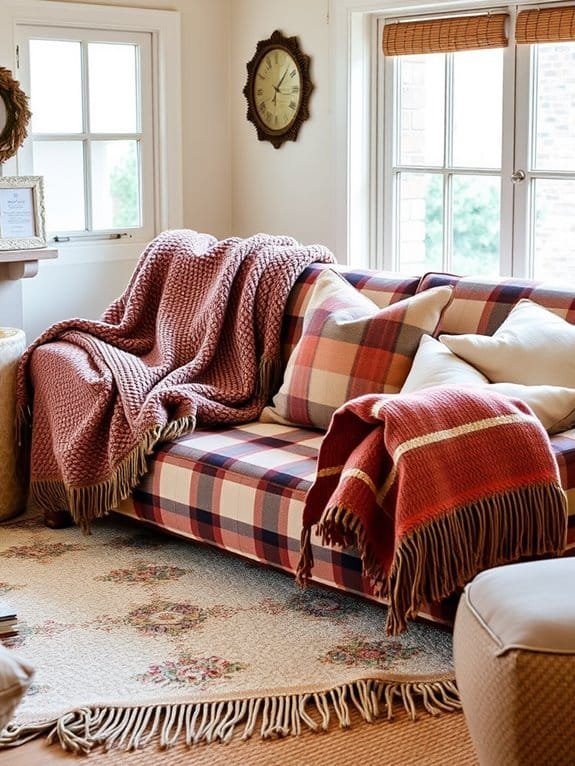 warm and inviting textiles