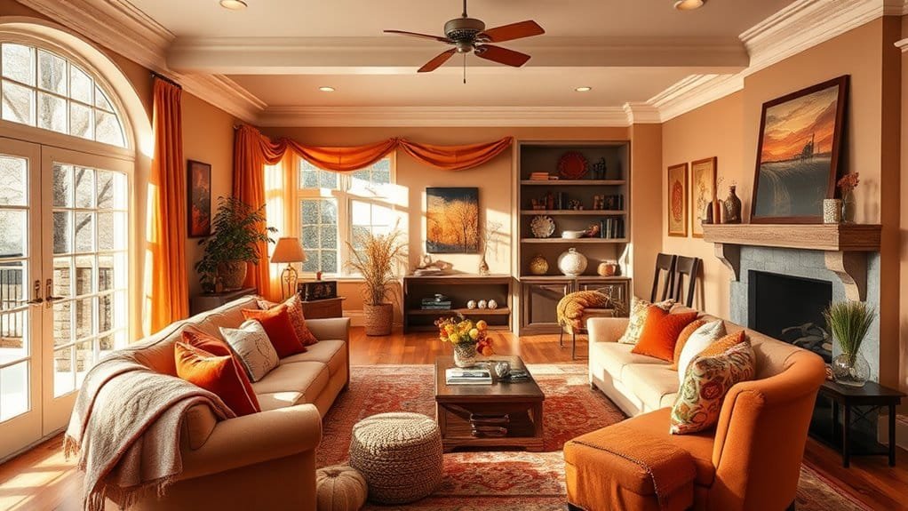 warm color palette embrace