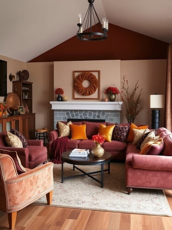 warm color palette embrace