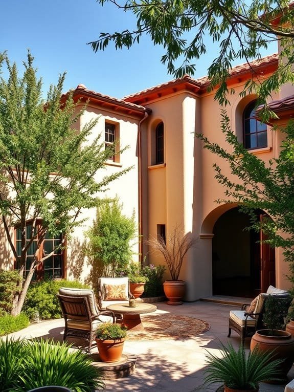 warm earthy color palette