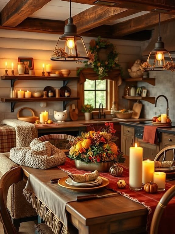 warm fabrics and bedding