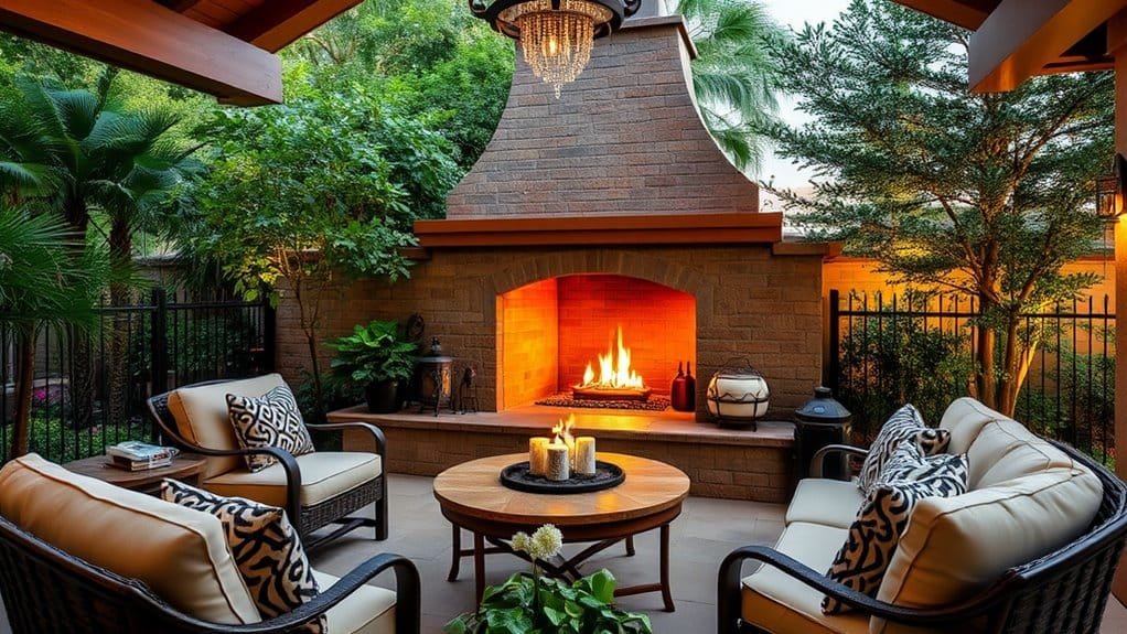 warmth in outdoor spaces